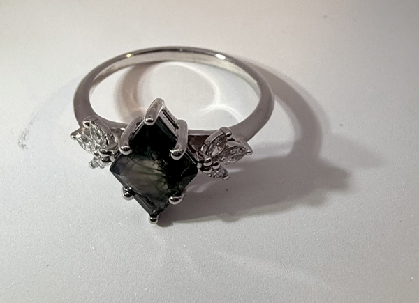 Colored Stone Rings  -  Women'